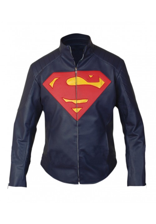 Men's Superman Dark Blue Jacket